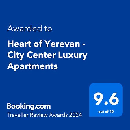 Heart Of Yerevan - City Center Luxury Apartments Kültér fotó
